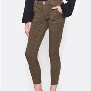Joie park skinny French army pants 30